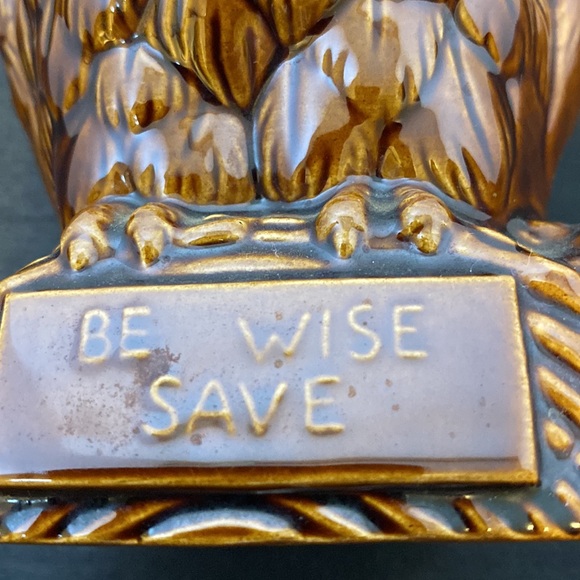 Vintage Owl Bank - Picture 6 of 8